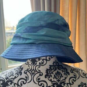 KŌKIN New York The Packable Ombré Blue Bucket Hat